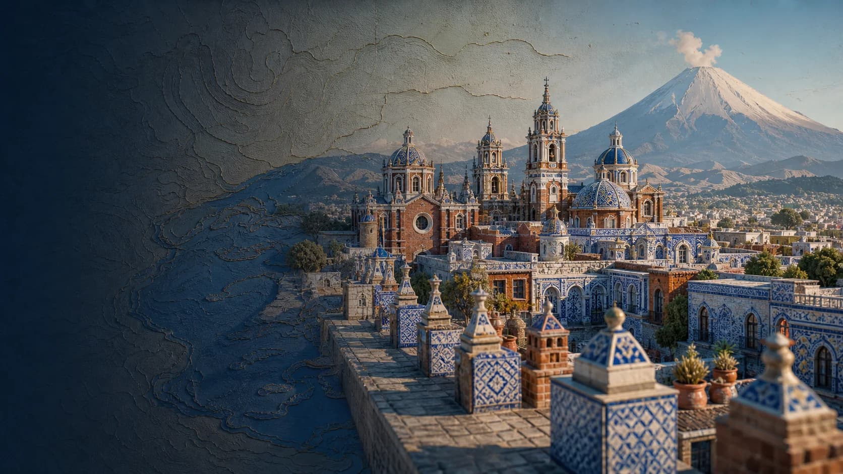 Paisaje de referencia para la colección Puebla
